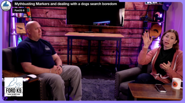 Mythbusting Markers and Dealing With a Dogs Search Boredom